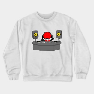 DJ Timothy Rabbit Party Anne Happy Crewneck Sweatshirt